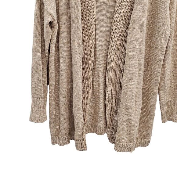 Chicos Cardigan Sweater Womens XL Knit Textured Normcore Academia Office New 3 - Picture 7 of 7